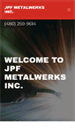 Mobile Screenshot of jpfmetalwerks.com